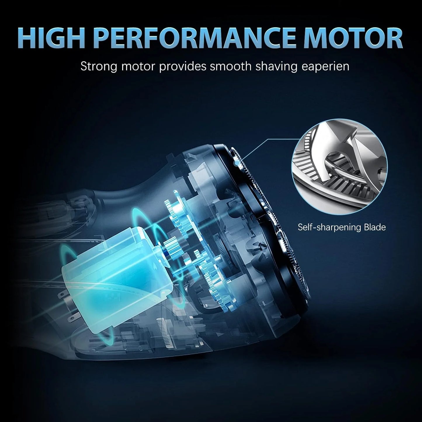 Sejoy Electric Razor for Men Rechargeable Electric Razor Shaving Machines Mens Electric Shavers,