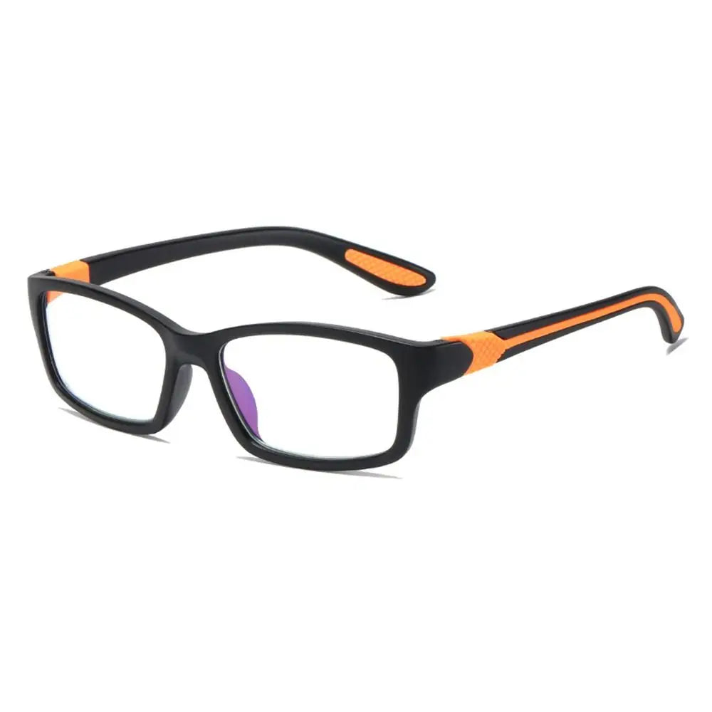 Reading Glasses Men Fashion Sports Anti-blue Light Blocking Reading Eyewear Grey Red TR90 Frame Presbyopia Eyeglasses