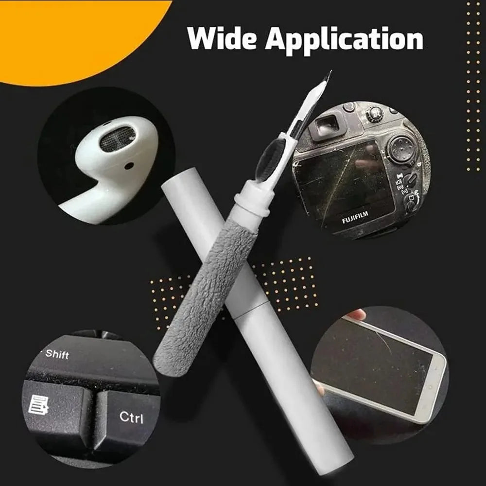 2 IN1 Cleaner Kit Set Bluetooth Earphones Cleaning Pen for Airpods 3 Pro Case 13 Brush Headsets Cleaners Earbuds Cleaning Tools