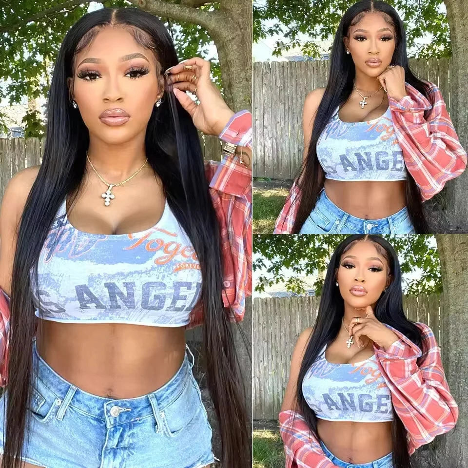 Brazilian Bone Straight Human Hair 3 4 Bundles Raw Virgin Remy Hair Extensions Natural Color Long Hair For Women 30 Inch Hair