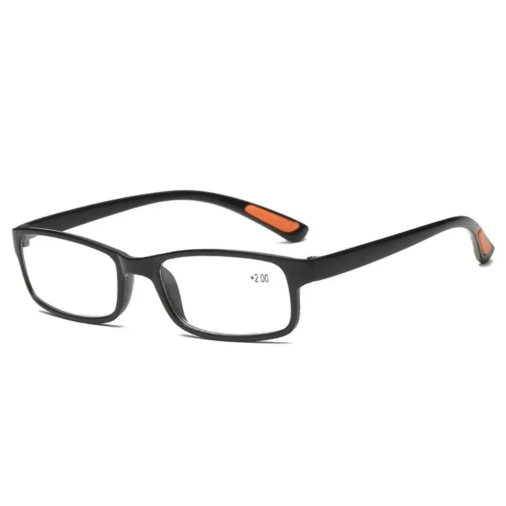 Reading Glasses Men Fashion Sports Anti-blue Light Blocking Reading Eyewear Grey Red TR90 Frame Presbyopia Eyeglasses